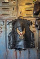 Harley Davidson Leder Weste Kutte Vintage Motorrad Jacke Nordrhein-Westfalen - Hünxe Vorschau