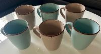 6 x Kaffeepott, Kaffeetasse Arte Viva blau und beige unbenutzt Niedersachsen - Harsefeld Vorschau