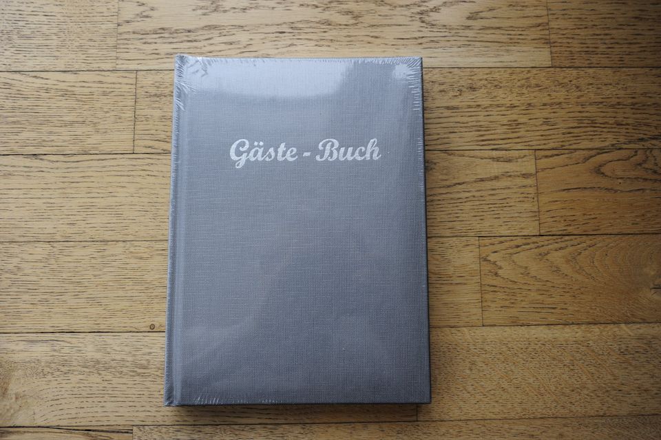 Gästebuch Buch Notizbuch NEU OVP silber grau Einladung  Schönes G in Ravensburg
