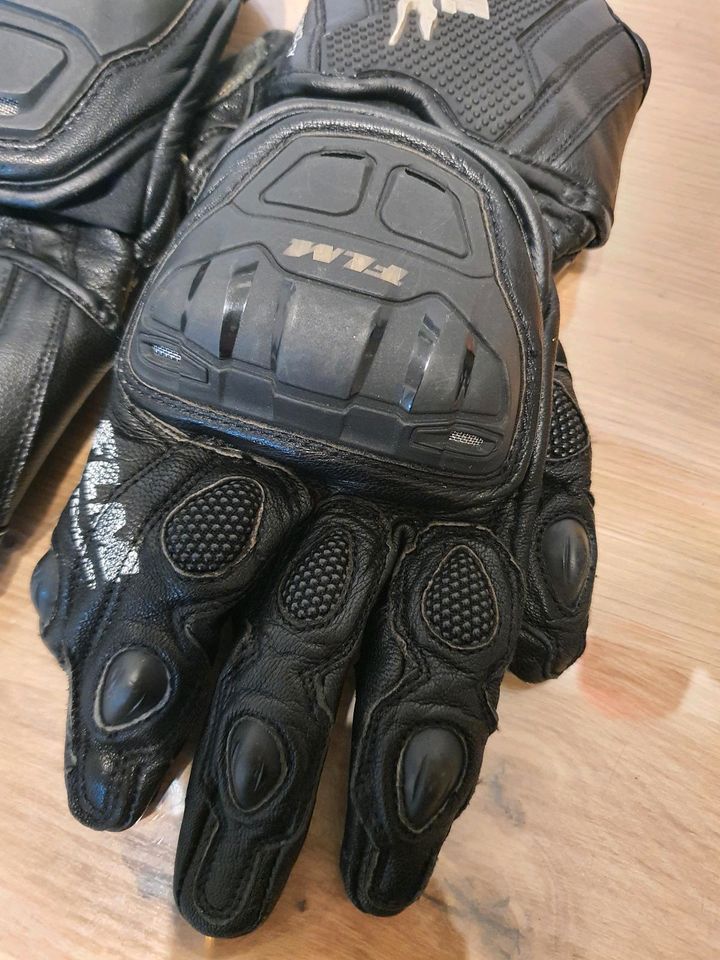 FLM Motorrad Handschuhe Lederhandschuhe XS 7,5 in Berlin