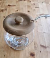 Glas Bowl mit Holzdeckel Nordrhein-Westfalen - Bergisch Gladbach Vorschau