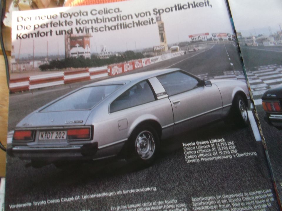 ++ TOYOTA ++ LAND CRUISER CELICA CARINA PROSPEKT BROSCHÜR in Koblenz