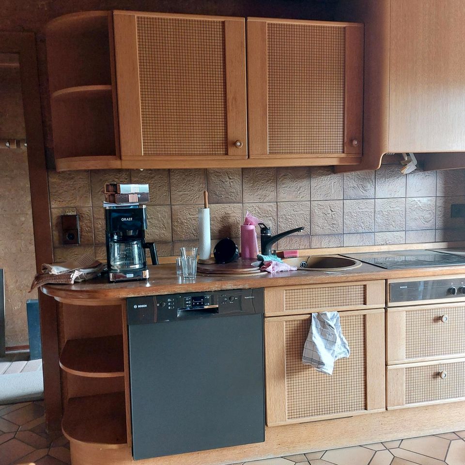 Bulthaupt Küche gebraucht Massivholz inkl. Elektrogeräte in Philippsburg