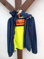 Blaue Superdry Jacke Gr. M viele Details Nordrhein-Westfalen - Leichlingen Vorschau