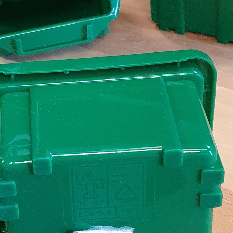 -71% 30x Sichtlagerkästen klein Stapelbox grün Kleinteilekästen in Xanten