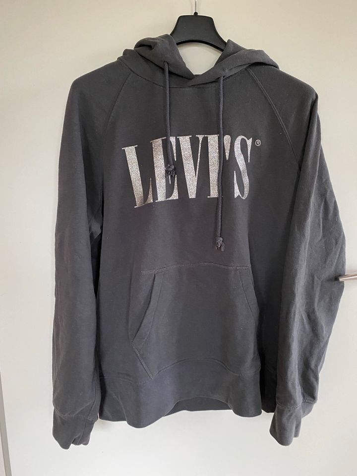 Levi’s Hoodie, Anthrazit, Gr. S in Schlaitdorf