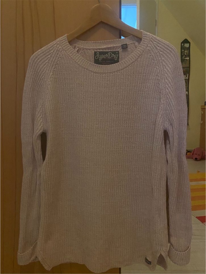 SuperDry Strickpullover Pullover gr S rosé in Melle