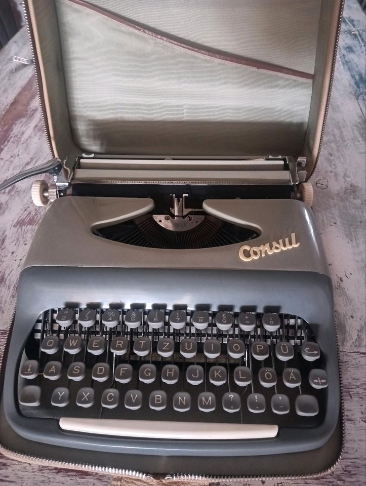 Consul Schreibmaschine vermutlich 60 Jahre in Kerpen