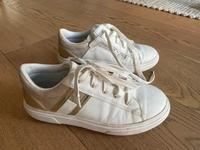 Sneaker Tommy Hilfiger weiß gold Größe 37 Köln - Lindenthal Vorschau