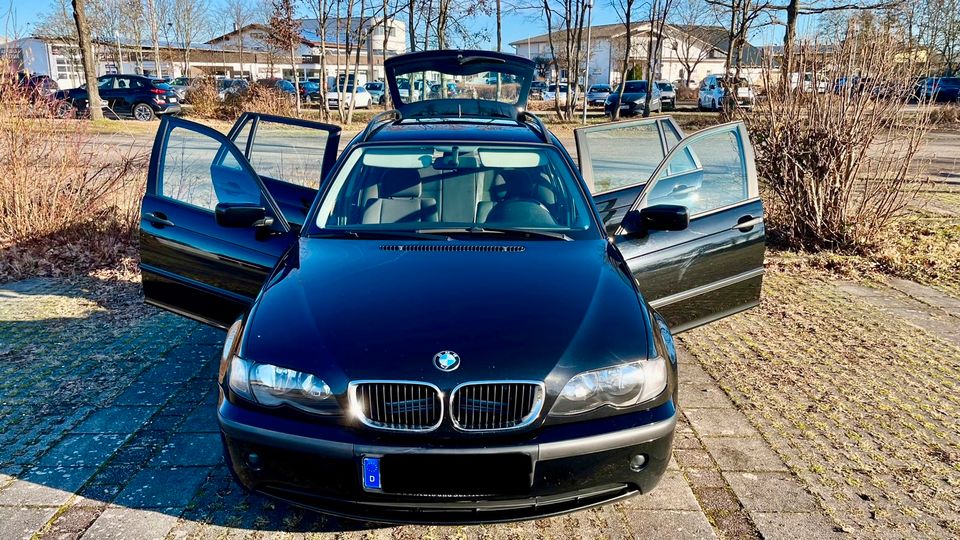 BMW E46 318d Touring Facelift TÜV 07/24 Alufelgen in Graben-Neudorf