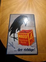 Emaille Schild Maggie Maggierabe Blechschild Thüringen - Leinefelde Vorschau
