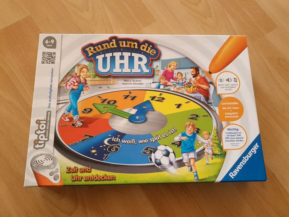 Tiptoi Spiel Rund um die Uhr - wie NEU in Tuttlingen