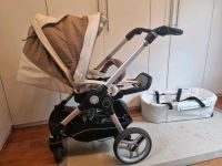 Teutonia Kombi Kinderwagen in Leder weiß Aachen - Aachen-Mitte Vorschau