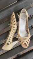 Schuhe Sandalen High Heels Högl beige Größe 37 bzw. 4 1/2 Sachsen - Gablenz Vorschau