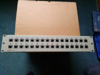 32-Port Patchpanel / Rangierfeld / Anschlußfeld 19" 2HE Baden-Württemberg - Aspach Vorschau