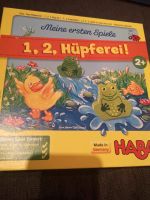 1, 2 Hüpferei Spiel ab 2 Jahren Holz Frosch Tiere Würfel Nordrhein-Westfalen - Mettmann Vorschau