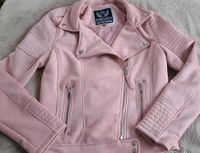 Neue Jacke rosa Bikerstyle Wildleder Optik 158 Sachsen-Anhalt - Halle Vorschau