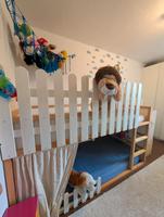Kura Ikea  Bett mit Treppe, Bücherregal und Rausfallschutz München - Schwabing-West Vorschau