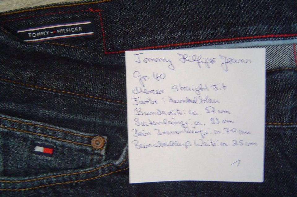 Tommy <Hilfiger Mercer Herren Jeans Dlim <Fit Gr.40 gepflegt in Duisburg