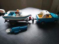 Playmobil Motorboot mit Trailer und Auto sehr guter Zustand kompl Nordrhein-Westfalen - Detmold Vorschau