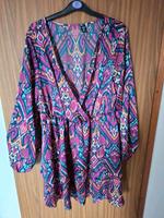 pink gemustertes langarm Kleid Größe 1XL Nordrhein-Westfalen - Telgte Vorschau