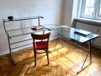 Stilvoller und zeitloser Schreibtisch aus Glas mit Licht Sachsen-Anhalt - Magdeburg Vorschau