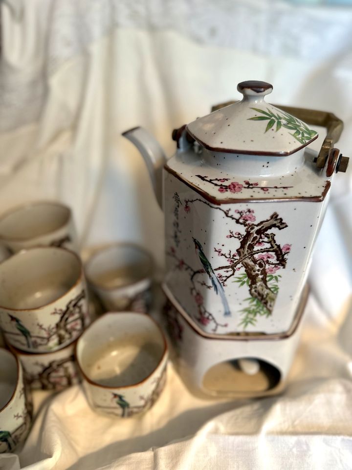 Japanisches Vintage Tee Service - Kirschblüte- zauberhaft! in München