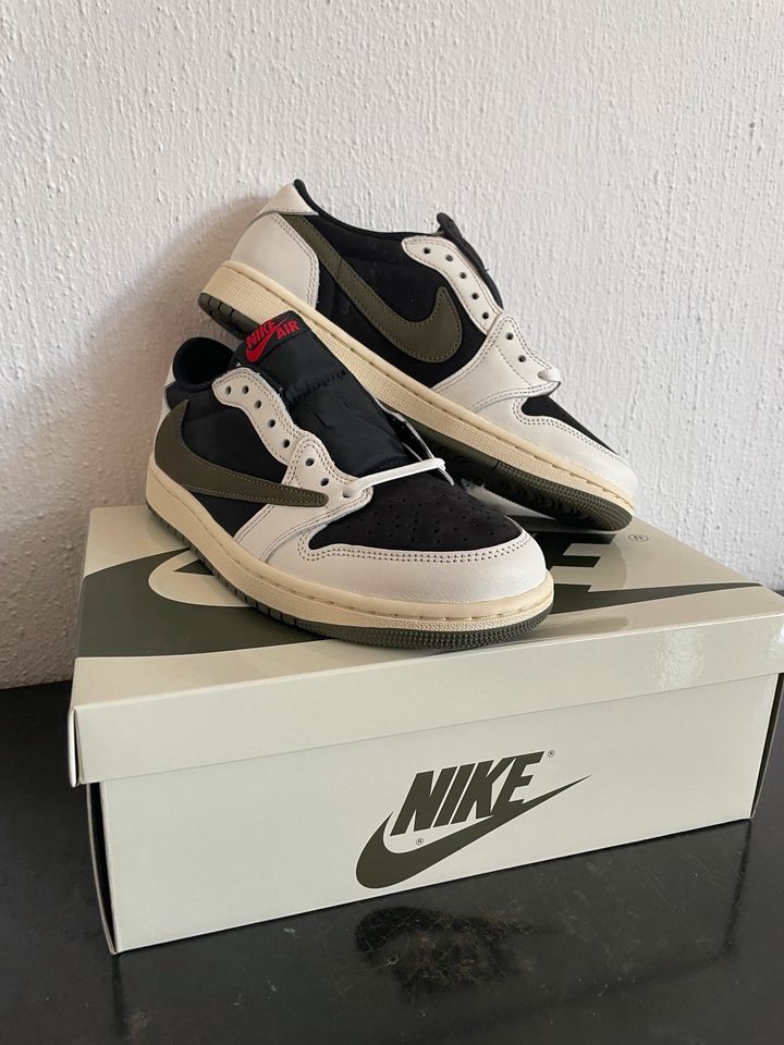 Travis Scott x Air Jordan 1 Retro low OG Größe 38,5 in Meerbusch