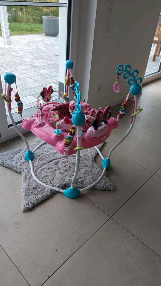 Mickey Mouse jumperoo Hopser für Baby in Hainsfarth