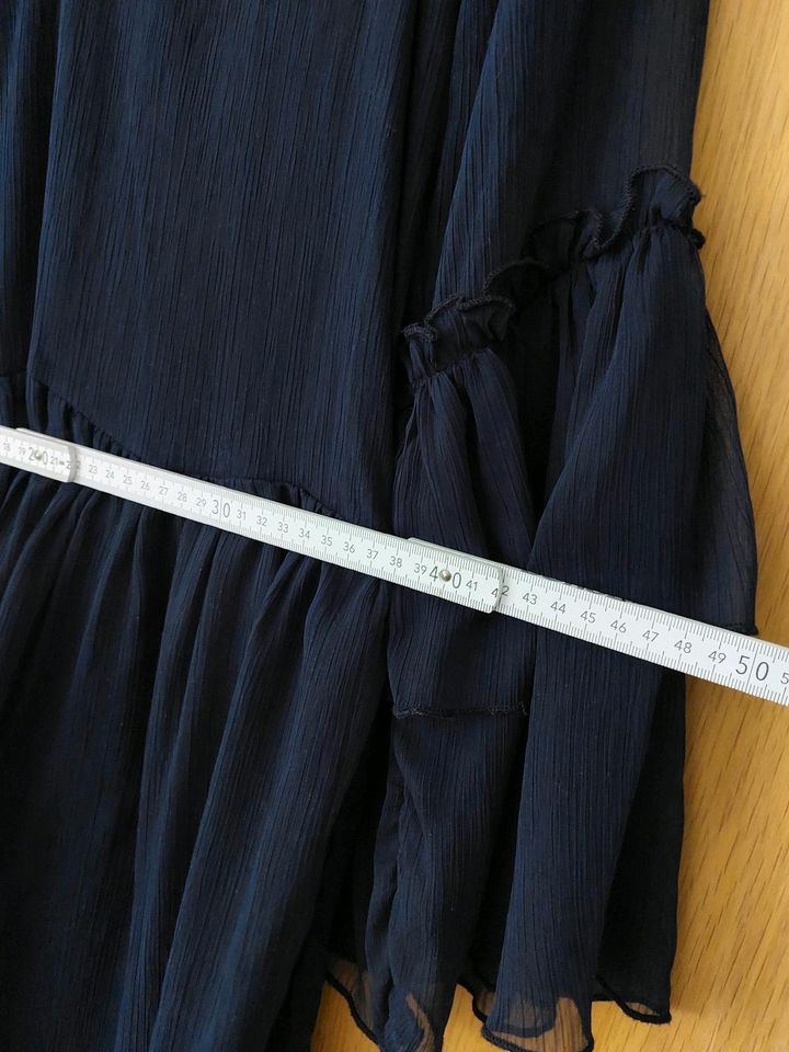 Midikleid blau langarm tüll abikleid dress kleid in Berlin