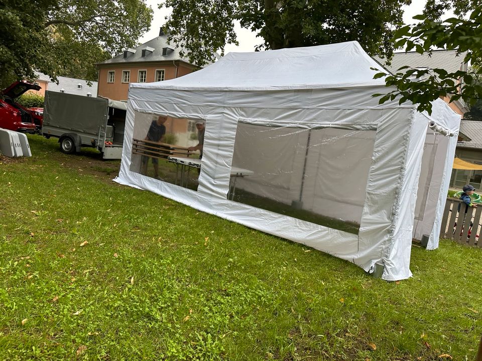 MIETEN 6x3m oder 3x3m Pavillon leihe Zelt Partyzelt Profi in Halle