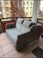 Lounge Sofa Rattan für den Balkon oder Garten Stuttgart - Bad Cannstatt Vorschau