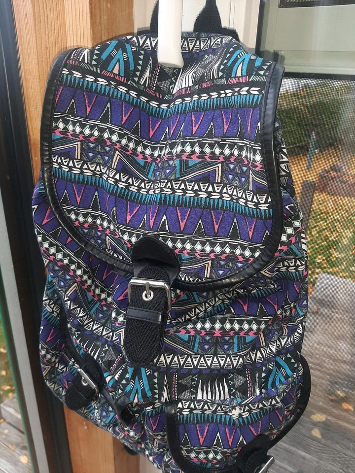 Bunter Rucksack Hippie-Look NEU in Windeck