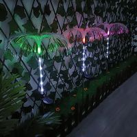 2x LED Garten-Solarleuchte RGB mit beleuchtetem Stab Kaltweis Neu Thüringen - Schleiz Vorschau