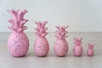 4 Deko Ananas aus Holz / Pineapple / Wohndeko pink rosa ab 2,50€ Saarland - Kleinblittersdorf Vorschau