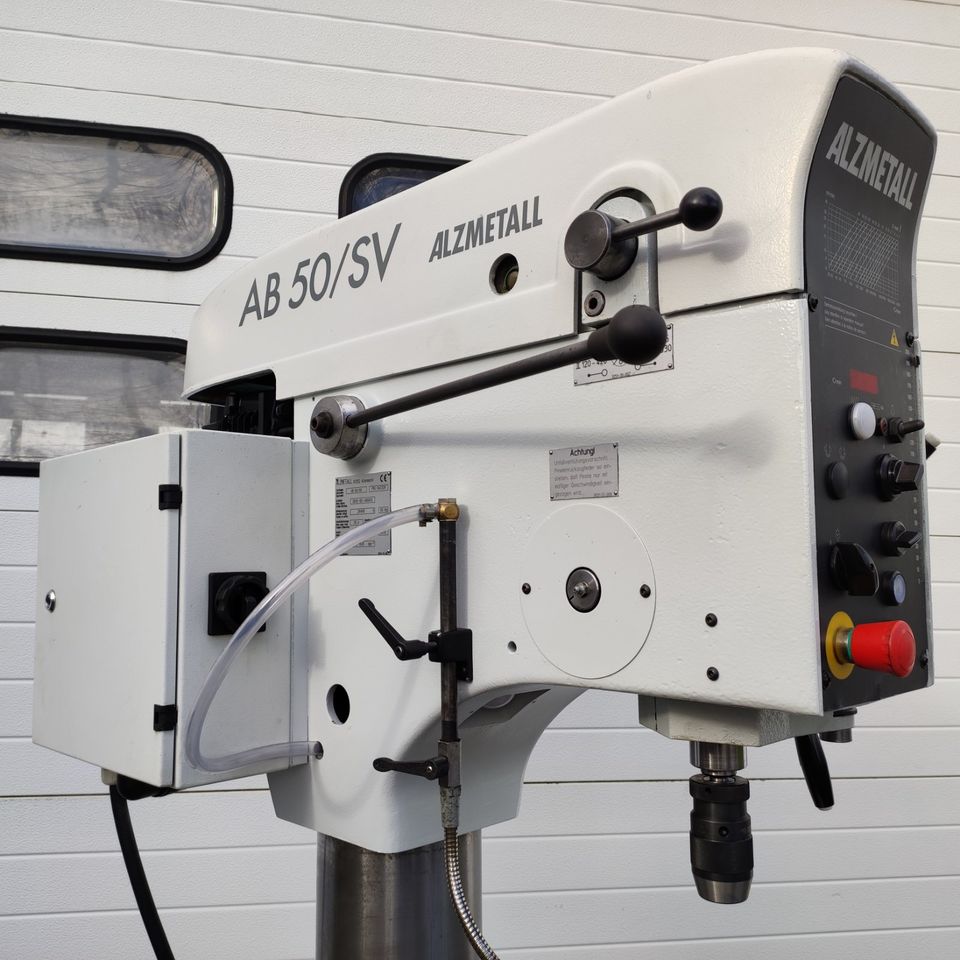 Säulenbohrmaschine Ständerbohrmaschine Alzmetal AB50SV , AB 50 SV in Wallscheid