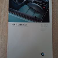 BMW 3er E36 Prospekt Farben und Polster 1996 Baden-Württemberg - Langenau Vorschau