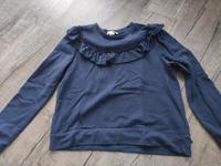H&M Pullover Kragen Bordüre Blau Gr. S Bayern - Veitsbronn Vorschau