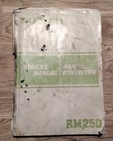 Suzuki RM 250 Owner's Manual Handbuch Modell 1994 Rheinland-Pfalz - Gau-Algesheim Vorschau