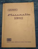 Grundig Stenomatic TS Service Manual Schaltplan Mappe Nordrhein-Westfalen - Siegen Vorschau