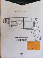 Elektro-pneumatische Schlagbohrmaschine Nordrhein-Westfalen - Wenden Vorschau