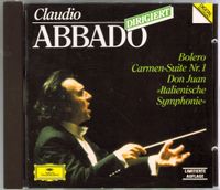 CD Abbado dirigiert Bolero, Carmen-Suite, Don Juan, Ital. Symph. Berlin - Tempelhof Vorschau