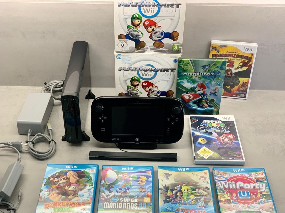 Wii U mit viel Zubehör NUR ABHOLUNG in Saarbrücken