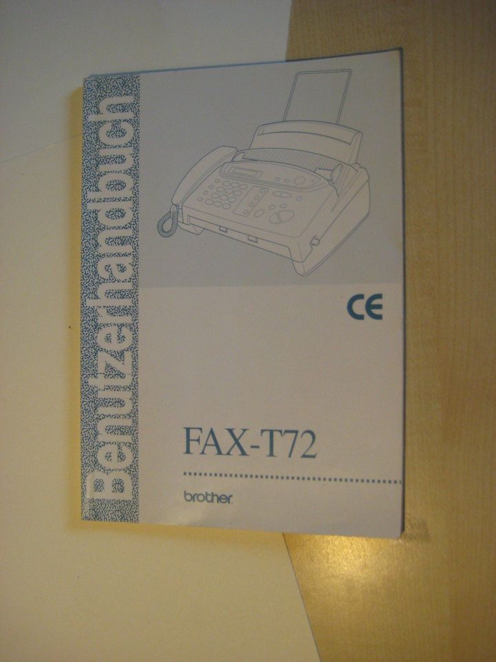 Brother FAX - T 72...zu verschenken in Ebermannstadt