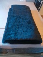 Weighted blanket Gewichtsdecke Kunstfell schwarz 220x220 Samt Hessen - Rodgau Vorschau