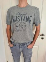 Graues Herren T-Shirt von Mustang Shirt Baden-Württemberg - Göppingen Vorschau