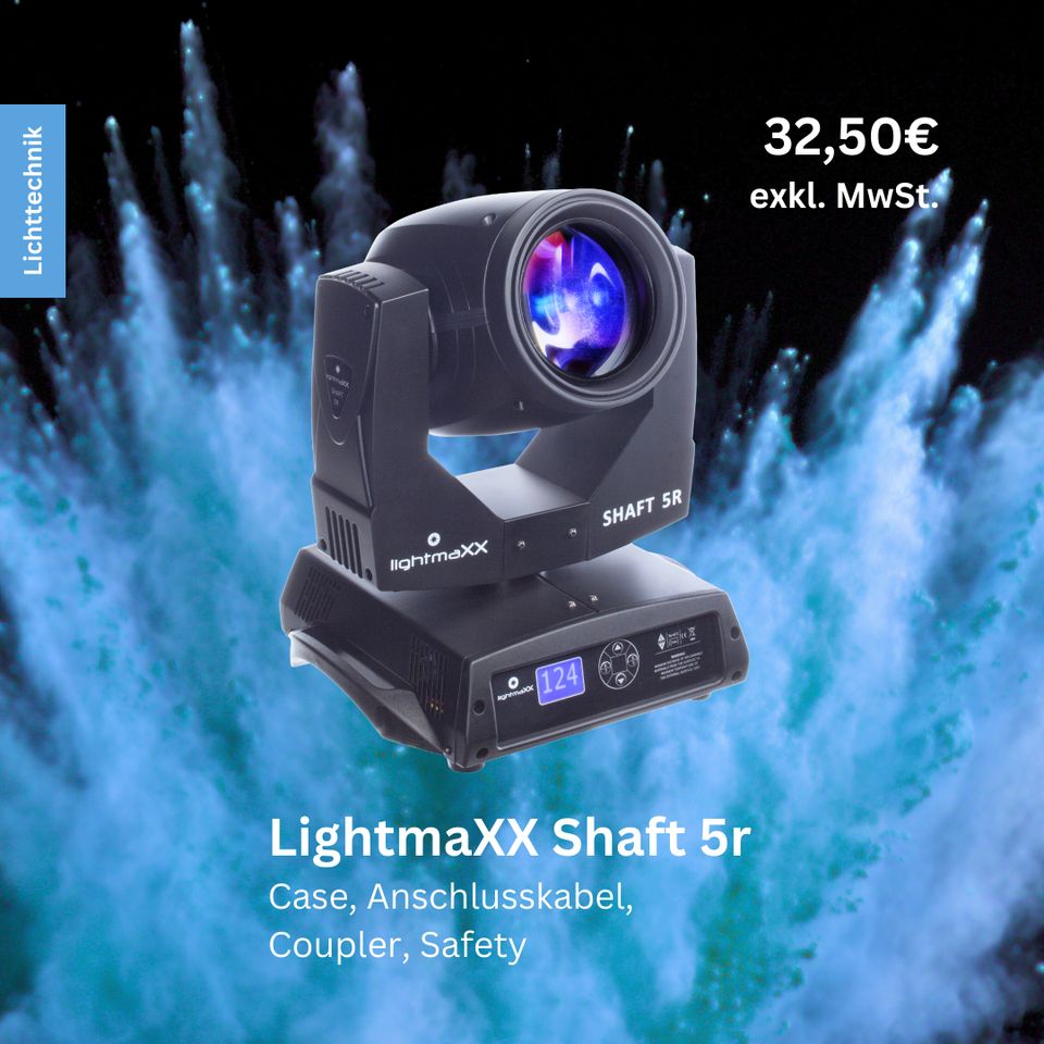 Lightmaxx Shaft 5r mieten Veranstaltungstechnik Eventtechnik in Bersenbrück