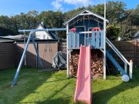 Spielturm Kinder Stelzenhaus mit Schaukelanbau, Sandkasten, etc. Duisburg - Homberg/Ruhrort/Baerl Vorschau