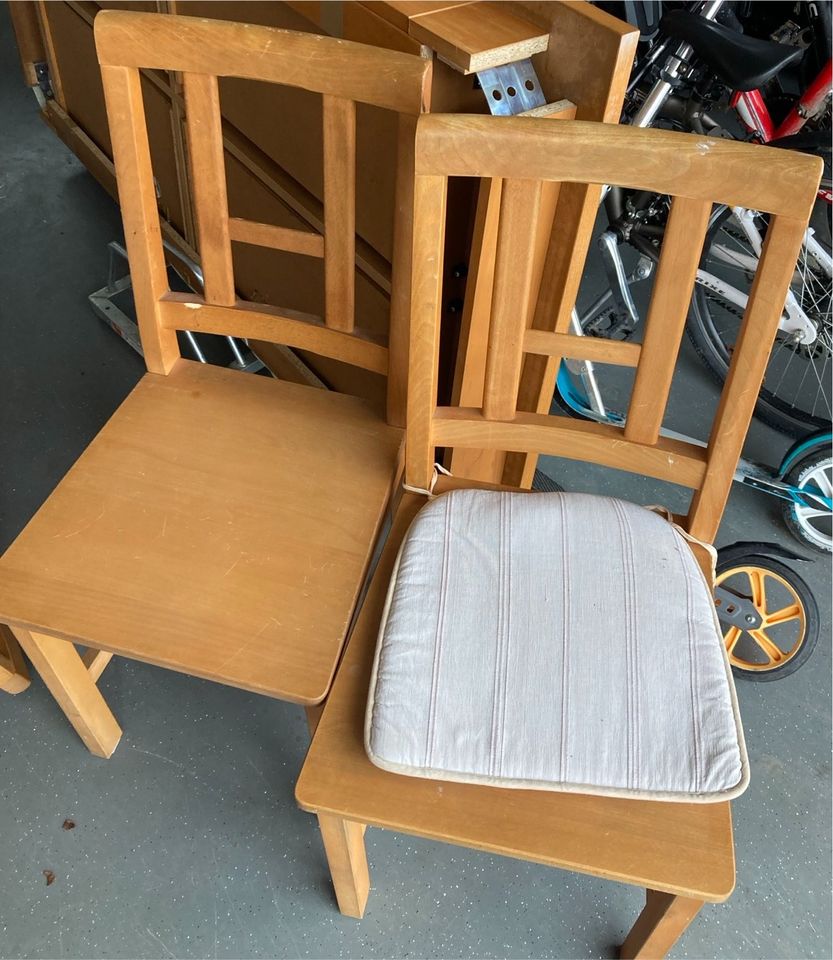 6 Stühle aus Holz -Letzte Chance in Eichstätt