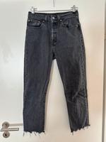 Levi’s 501 Jeans W26 L26 3/4 Hose grau Bayern - Fürth Vorschau